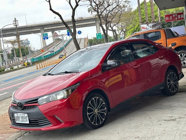 2016年ALTIS X版/免KEY/多功能方向盤/倒車顯影/導航/摸門  第1張相片