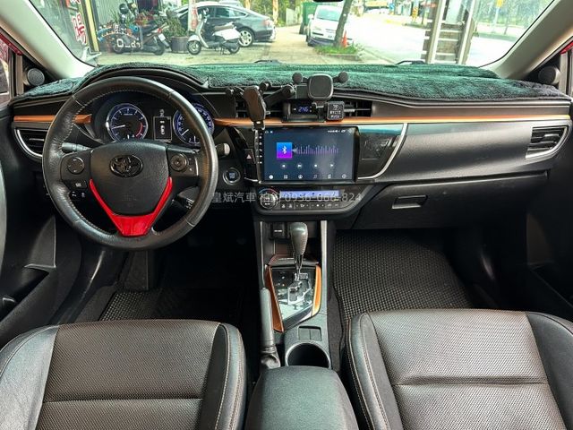 2016年ALTIS X版/免KEY/多功能方向盤/倒車顯影/導航/摸門  第5張相片