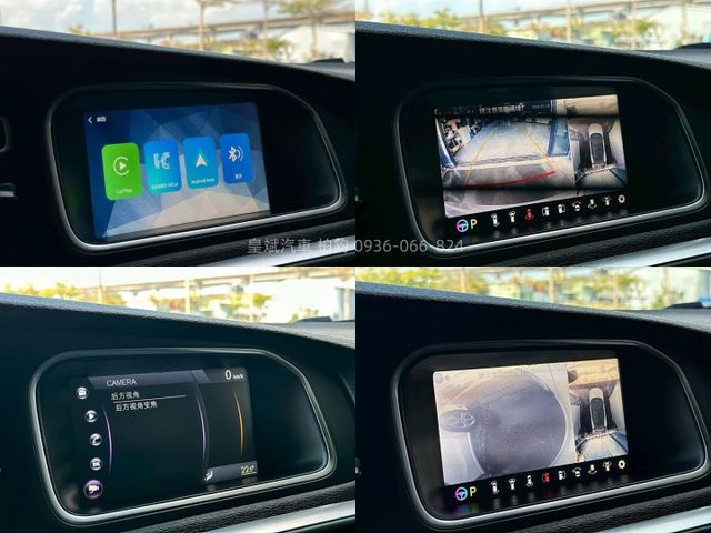 2013年V40 全景天窗/車道偏移/記憶電動椅/Carplay/360環景  第8張相片