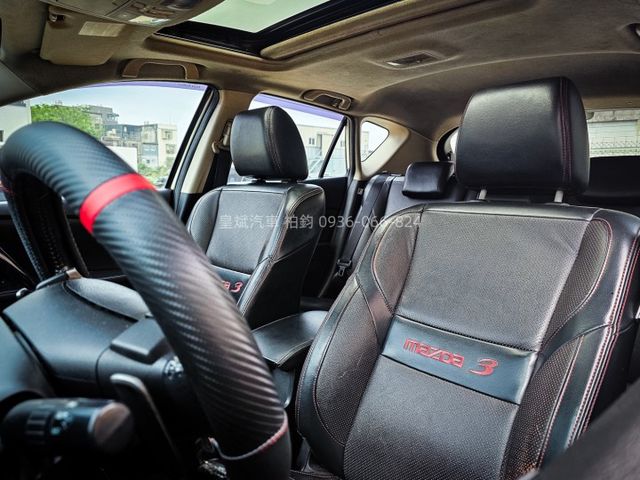 2014年Mazda 3 天窗/HID頭燈/安卓機/顯影/雷達  第6張相片