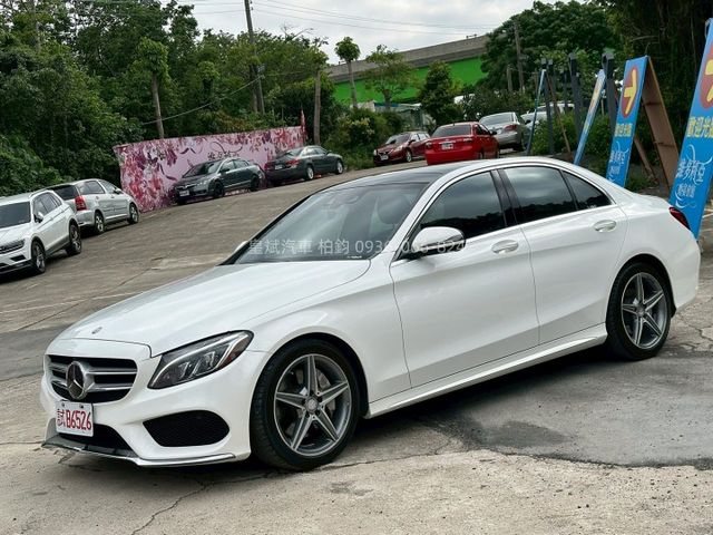 2015年C300 23P跟車/AMG/免kEY/全景天窗/換檔撥片/盲點/摸門/電冷熱椅/柏林  第1張相片