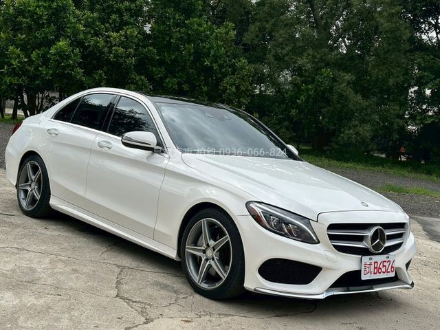 2015年C300 23P跟車/AMG/免kEY/全景天窗/換檔撥片/盲點/摸門/電冷熱椅/柏林  第2張相片