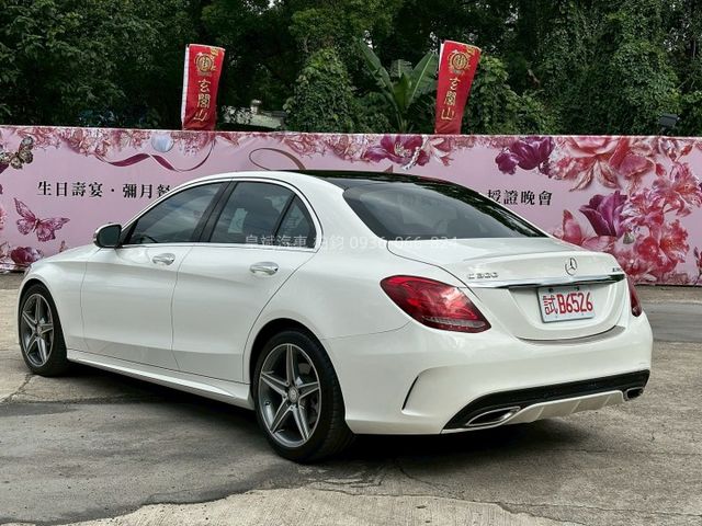 2015年C300 23P跟車/AMG/免kEY/全景天窗/換檔撥片/盲點/摸門/電冷熱椅/柏林  第4張相片