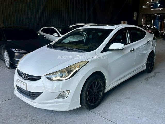 2012年Elantra 免KEY/安卓機/多功能方向盤/循跡防滑/導航/倒車顯影  第1張相片