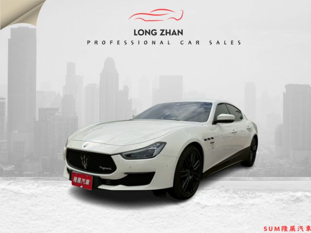 ★Maserati x 藤原浩★ 全球限量175台 原版件 原廠保養 配備~天窗/環景/車道維持/HK音響/電尾門  第1張相片