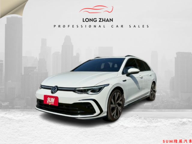 R-Line 原版件 原廠保固 配備~天窗/ACC/無線充電座/HK音響/HUD/電尾門 (海佃店)  第1張相片