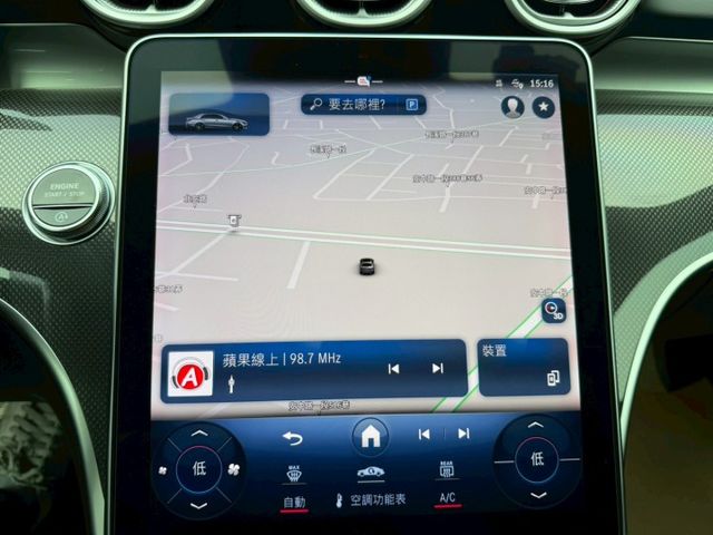 原版件 配備~雙記憶椅/ACC/換檔撥片/無線充電座/環景/盲點/Apple CarPlay/電尾門 (北安店)  第11張相片