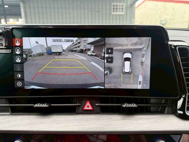 X-LINE版-原鈑件/雙電動加熱通風椅/後加熱椅/ACC/HK音響/氣氛燈/CARPLAY/電尾門/車道偏移(海佃店)  第9張相片