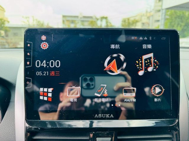 不敗經典小車  一年跑不到一萬公里✅I-KEY ✅恆溫空調✅兒童安全鎖✅導航✅藍芽✅倒車影像✅音響快撥鍵  第8張相片