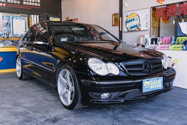 2005 賓士 C230K 1.8 黑  第1張相片