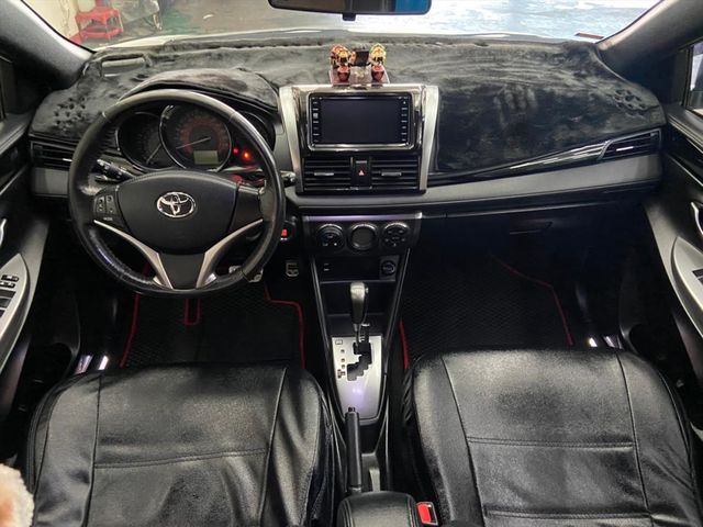 2016年yaris 白頂級S版倒車顯影  第7張相片