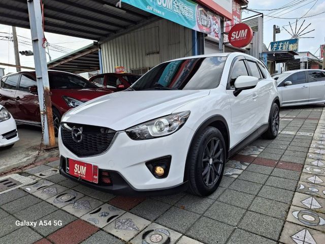 2013.11月出廠CX-5新車價129.9萬 現在只要26.8萬.一手自用台中車.實跑13萬公里.YES認證車  第1張相片