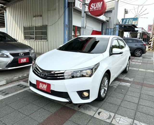 2016年 TOYOTA  ALTIS 1.8 經典版Safety+ 恆溫 I-Key 車況好 氣氛佳 熱門車款首選  第1張相片