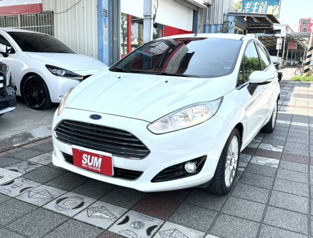 2015年 FORD Fiesta 1.0  S版 運動型 原鈑件 渦輪加持 恆溫空調 I-Key  城市優質代步小車  第1張相片
