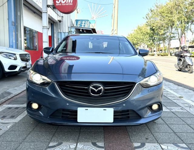 2015年式 Mazda 6 2.2 頂級柴油旗艦版 原鈑件 雙區恆溫 電動椅 天窗 I-Key 日本進口豪華大型房車  第2張相片