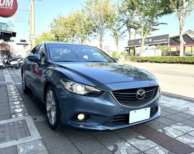 2015年式 Mazda 6 2.2 頂級柴油旗艦版 原鈑件 雙區恆溫 電動椅 天窗 I-Key 日本進口豪華大型房車  第3張相片