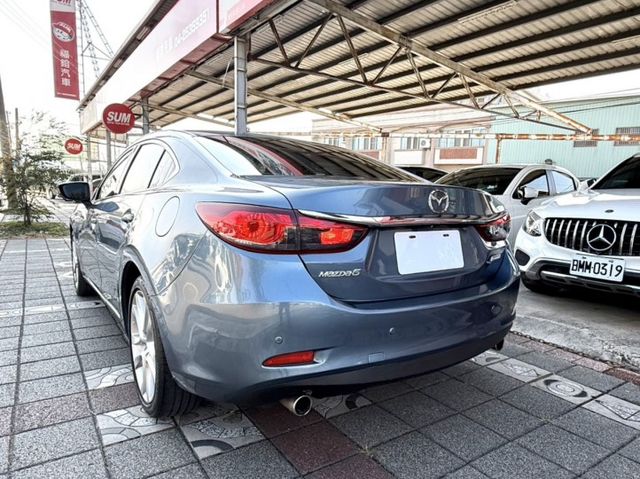 2015年式 Mazda 6 2.2 頂級柴油旗艦版 原鈑件 雙區恆溫 電動椅 天窗 I-Key 日本進口豪華大型房車  第4張相片