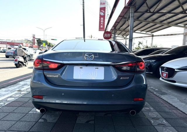 2015年式 Mazda 6 2.2 頂級柴油旗艦版 原鈑件 雙區恆溫 電動椅 天窗 I-Key 日本進口豪華大型房車  第6張相片