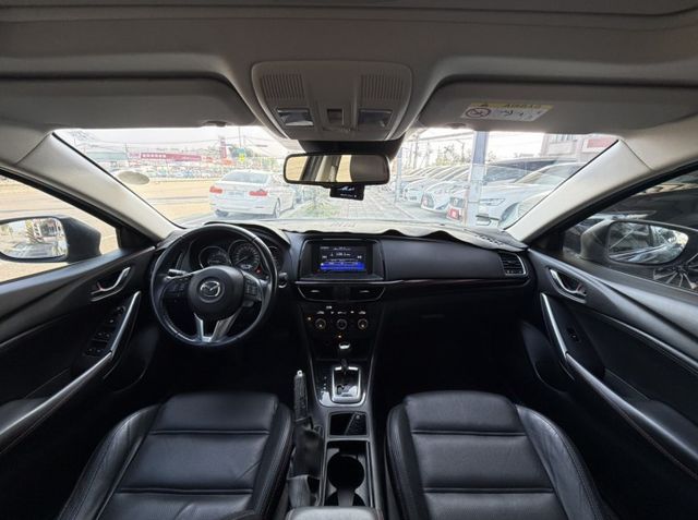 2015年式 Mazda 6 2.2 頂級柴油旗艦版 原鈑件 雙區恆溫 電動椅 天窗 I-Key 日本進口豪華大型房車  第12張相片