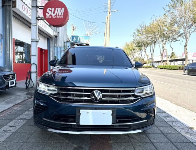 2024年式 Volkswagen Tiguan 280 TSI Elegance 原鈑件 實跑2萬  德系新世代SUV  第2張相片