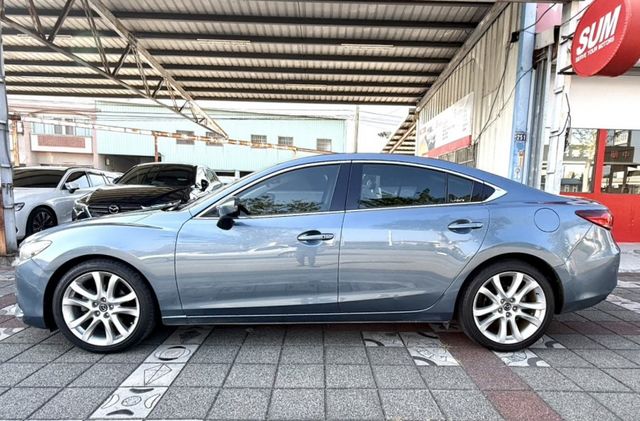 2015年式 Mazda 6 2.2 頂級柴油旗艦版 原鈑件 雙區恆溫 電動椅 天窗 I-Key 日本進口豪華大型房車  第9張相片