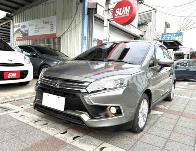 2022年式 Mitsubishi Colt Plus 輕鬆型 原鈑件 恆溫 I-Key 電尾門 都會小家庭代步車首選  第1張相片