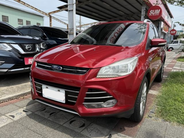 2014年 Foud Kuga 1.6 時尚經典型 原鈑件 全景天窗 電尾門 渦輪引擎 極致舒適 國產運動休旅  第1張相片