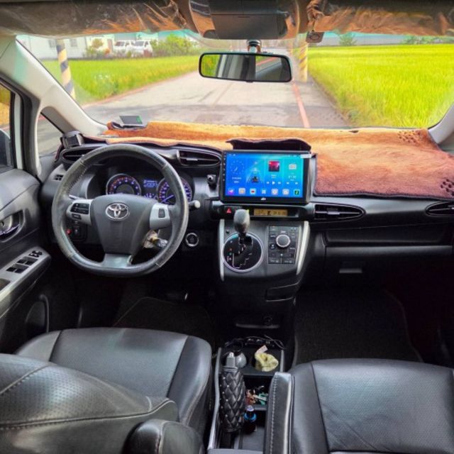 2012年 Toyota Wish 頂級E-HI版 7人座 原鈑件 電動座椅 定速 恆溫  I-Key 經典休旅王者  第8張相片