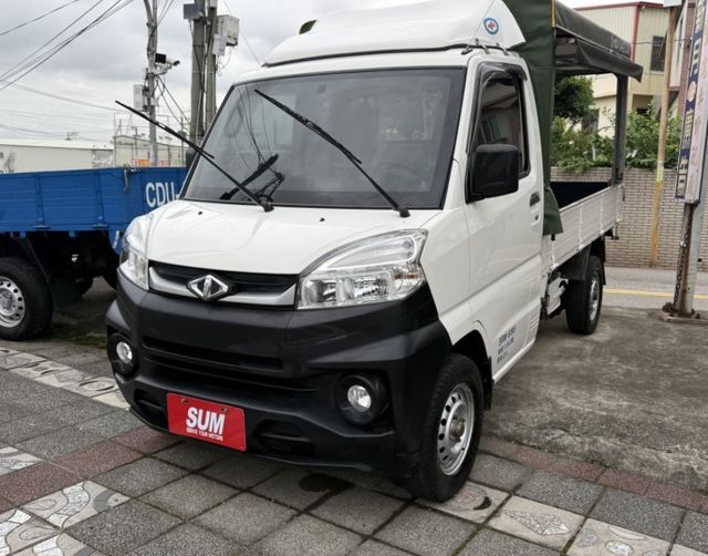 2022年 中華 菱利 A190 1.5 手排蓬式小貨車 原鈑件 僅跑4萬 加裝三面掀車斗 頭家打拼創業的好夥伴  第1張相片