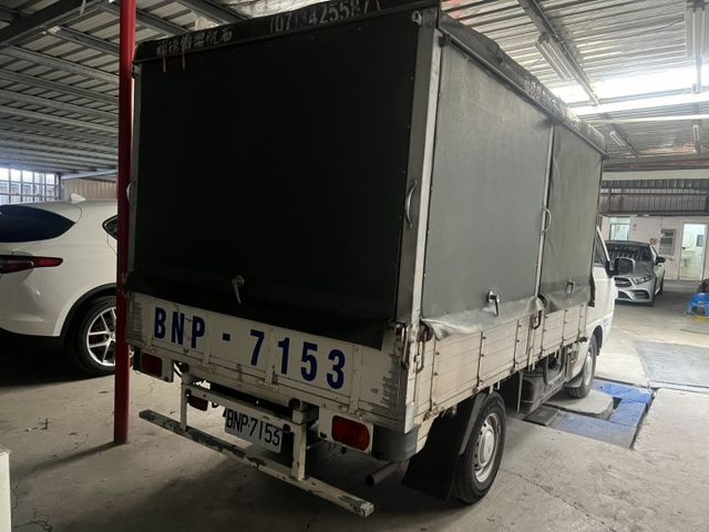 正一手車 全車原鈑件 三面加高棚架 電子式後照鏡  霧燈 擾流板 里程保證  第4張相片