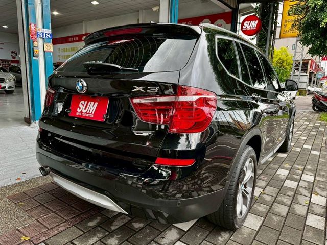 2017年式BMW X3 20i領航版汽油一手車滿配360環景/摸門/全景天窗  第4張相片
