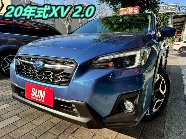 2020年式小休旅四驅速霸陸XV ES頂規版 ACC跟車/安卓機/全車原鈑件  第1張相片