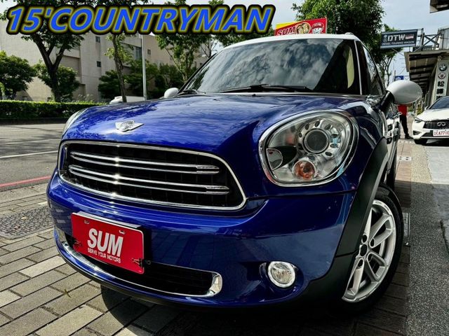 藍白雙色獨特稀有MINI COUNTRYM 1.6  第1張相片
