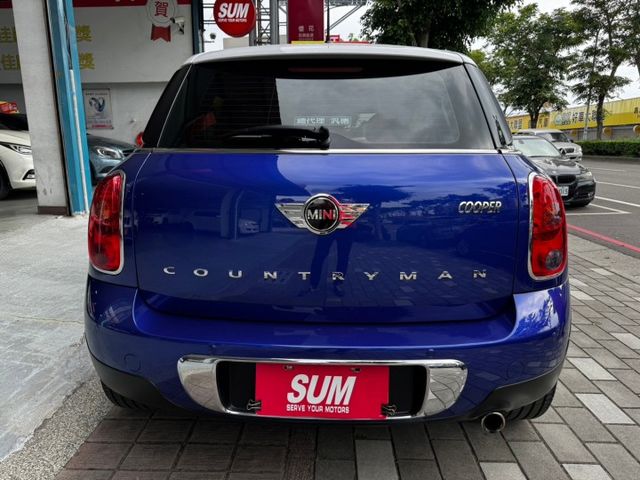 藍白雙色獨特稀有MINI COUNTRYM 1.6  第6張相片