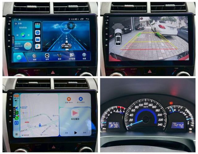 CAMRY 2.0汽油 安卓機APPLE CAR PLAY倒車顯影  第11張相片