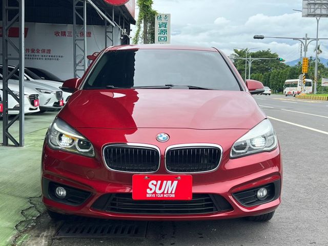 BMW 218I 五門車 媽媽代步買菜首選 國產車的價格升級雙B 屏東中古車推薦：汶松國際汽車  第2張相片