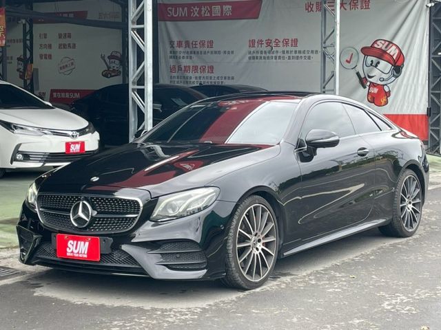 E300 AMG Coupe P1配備 柏林之音 氣氛燈 盲點 定速 雙液晶螢幕 IKEY 屏東進口車推薦:汶松國際汽車  第1張相片