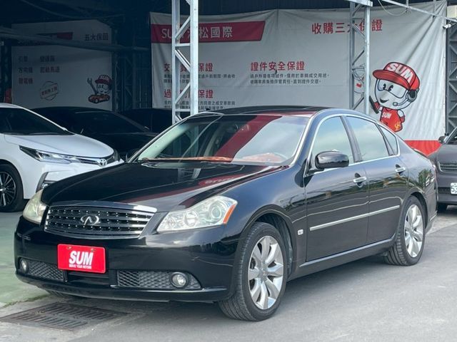 M35 新車1/10不到的價格買到十年前的夢想 冷熱雙前電動座椅 倒車顯影 BOSE音響 屏東中古車推薦：汶松國際汽車  第1張相片