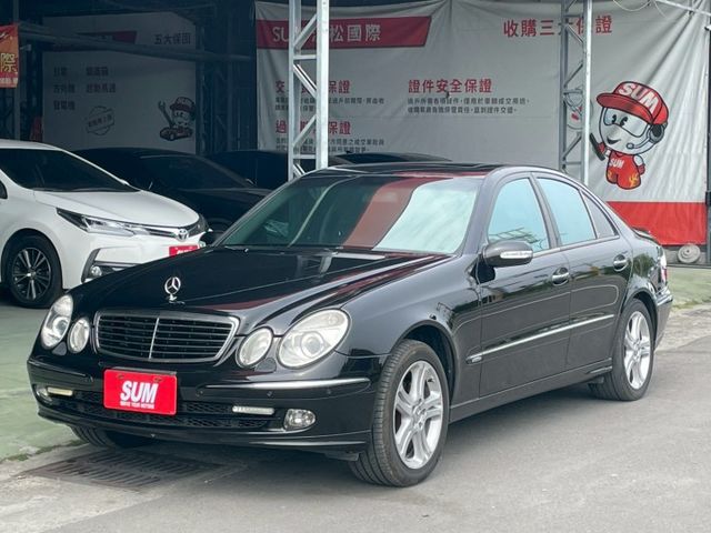 W211 E320 天窗 恆溫空調 定速 多功能方向盤 雙前電動座椅 屏東進口車推薦：汶松國際汽車  第1張相片