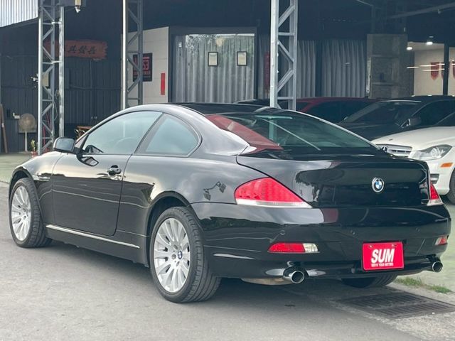 E63 645CI V8暴力美學 定速 雙前電動座椅 前後倒車雷達 天窗 恆溫空調  屏東進口車推薦：汶松國際  第3張相片