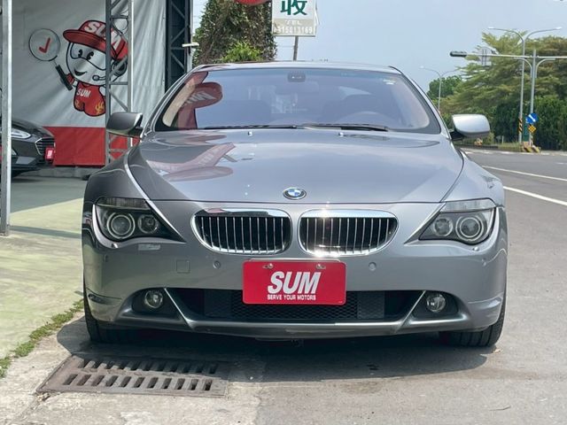 E63 645CI V8暴力美學 定速 雙前電動座椅 前後倒車雷達 天窗 恆溫空調 屏東進口車推薦：汶松國際  第4張相片