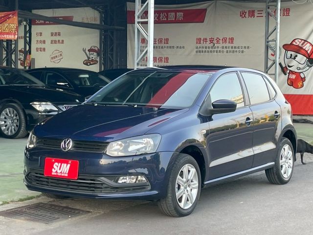 POLO 代步小車首選 低里程 倒車顯影 多媒體影音系統 導航系統 ISOFIX 屏東二手車推薦：汶松國際汽車  第1張相片