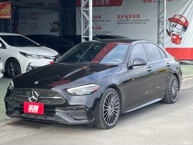 w206 C300 AMG夜色套件 原鈑件 電尾門 64色氛圍燈 盲點 環景等配備 屏東進口車推薦：汶松國際汽車  第1張相片