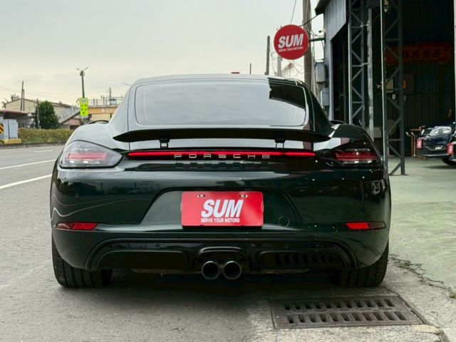 718 CAYMAN 里程保證可認證 跑車計時套件 電動升降尾翼 20吋鋁圈 改裝音響  屏東進口車推薦：汶松國際汽車  第5張相片