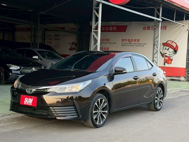 2017 Altis 優質代步首選 外觀內裝乾淨如新 安卓機已安裝 倒車顯影 屏東中古車推薦:汶松國際汽車  第1張相片