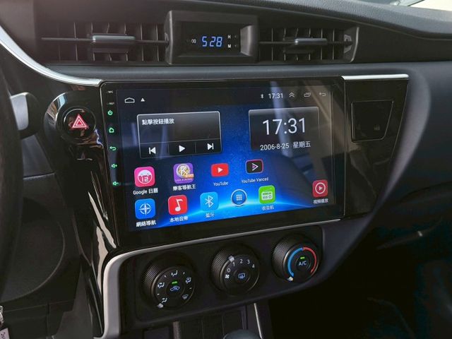 2017 Altis 優質代步首選 外觀內裝乾淨如新 安卓機已安裝 倒車顯影 屏東中古車推薦:汶松國際汽車  第11張相片