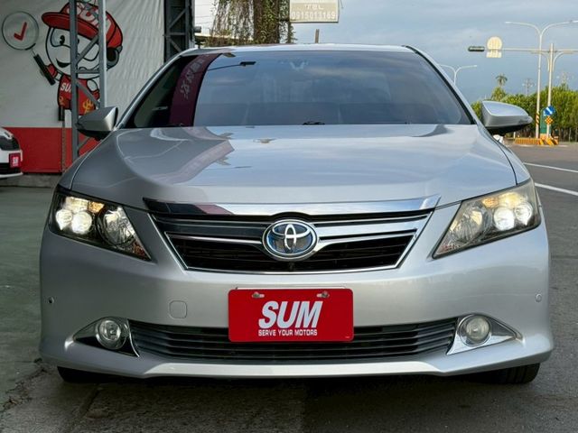 CAMRY Q版 改裝安卓機及360環景系統 I-KEY 摸門 雙前電動通風椅 抬顯 後座遮陽簾 電池健康 屏東中古車  第4張相片