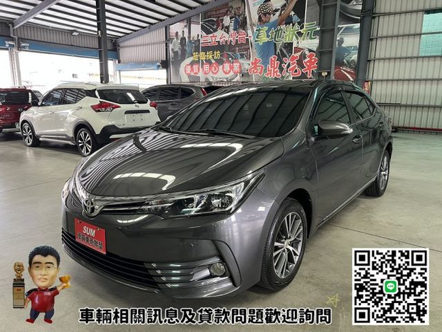 2017型 全車原鈑件 豪華款 六安 已加裝安卓機 免鑰匙 定速 倒車影像 恆溫 前後行車紀錄 可全額貸款  第1張相片