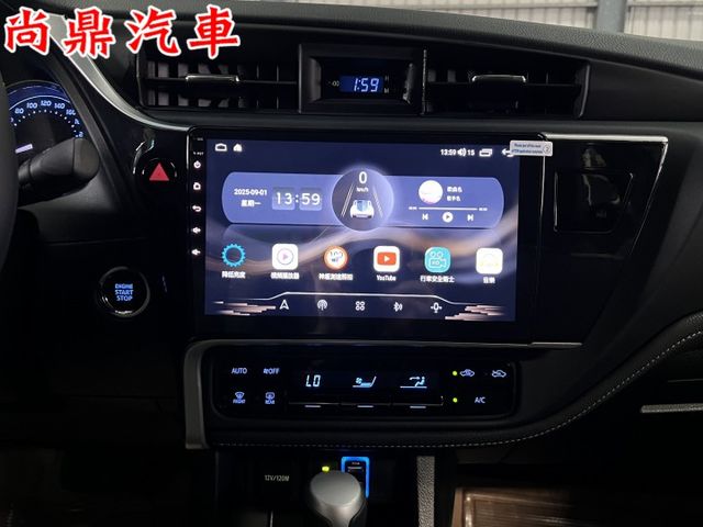 2017型 全車原鈑件 豪華款 六安 已加裝安卓機 免鑰匙 定速 倒車影像 恆溫 前後行車紀錄 可全額貸款  第15張相片