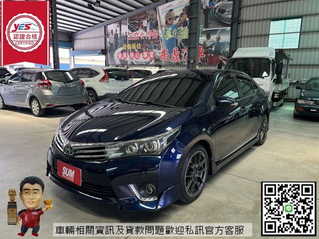 2016型 全車原鈑件 里程僅跑8萬 空力套件 免鑰匙 定速 安卓機 倒車影像 導航 藍芽 抬頭顯示器 後座影音 恆溫  第1張相片